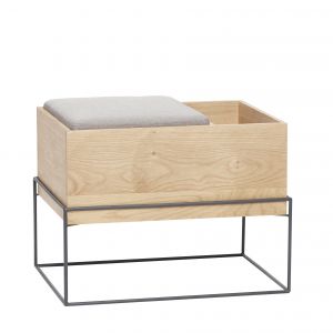 COLLECT Bank mit Kissen 