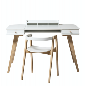 Wood Schreibtisch 72,6 cm & Armlehnstuhl