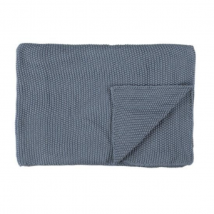 Tagesdecke Nordica Knit-smoke blue