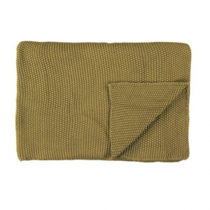 Tagesdecke Nordica Knit-oil yellow