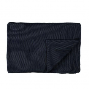 Tagesdecke Nordica Knit-indigo blue