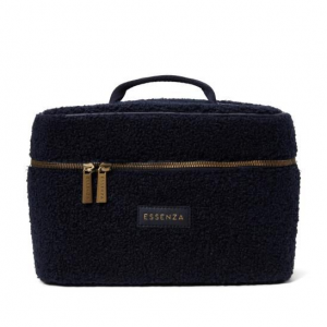 Tracy Teddy Beauty Case-night blue