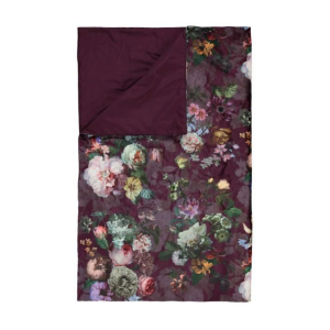 Tagesdecke Fleur-240x100cm-burgundy