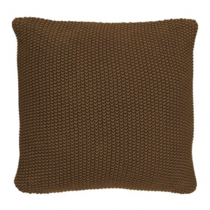 Zierkissen Nordic knit groß-toffee brown