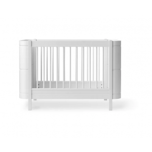 Wood Mini+ Babybett exkl. Umbauset-weiß