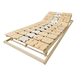 Tellerlattenrost "Zirbe" Kopf- & Fußhochsteller