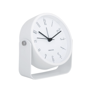 Wecker Regal Numbers - white