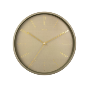 Wanduhr Belle Numbers - moss green