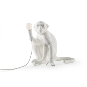 Monkey Lamp Sitting