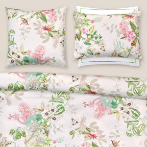 Satin Bettwäsche Botanic