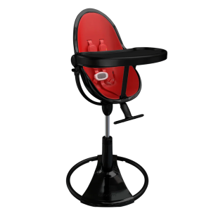 FRESCO Hochstuhl - schwarz/rot  