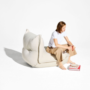 THE BONBARON - slim boucle creme