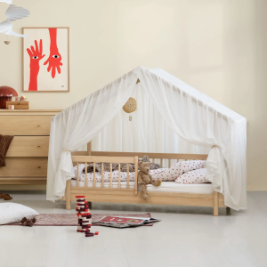 Wood Mini+ Haubett-Zelt, weiss