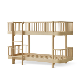 Wood Original halbhohes Etagenbett, eiche