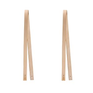 Lederriemen für Wood Sitzkissen, 2 Stück