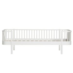 Wood Bettsofa, weiss