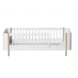 Wood mini+ Juniorbett, weiss/eiche 
